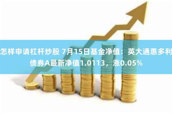 怎样申请杠杆炒股 7月15日基金净值：英大通惠多利债券A最新净值1.0113，涨0.05%