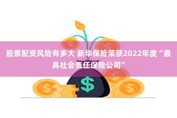 股票配资风险有多大 新华保险荣获2022年度“最具社会责任保险公司”