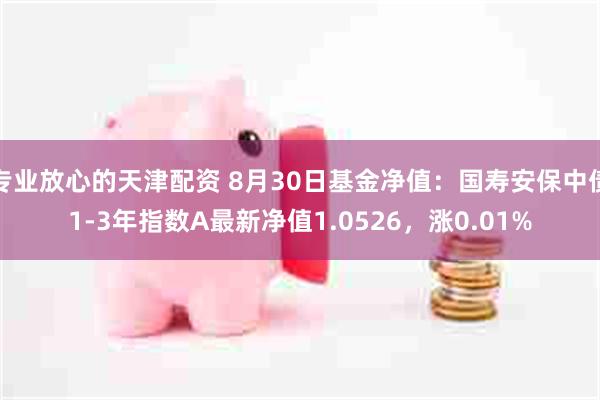 专业放心的天津配资 8月30日基金净值：国寿安保中债1-3年指数A最新净值1.0526，涨0.01%