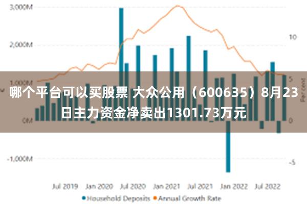 哪个平台可以买股票 大众公用（600635）8月23日主力资金净卖出1301.73万元