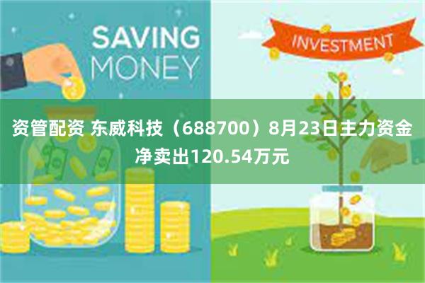 资管配资 东威科技（688700）8月23日主力资金净卖出120.54万元